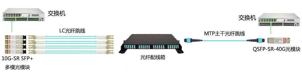 MPO/MTP主干光纤跳线